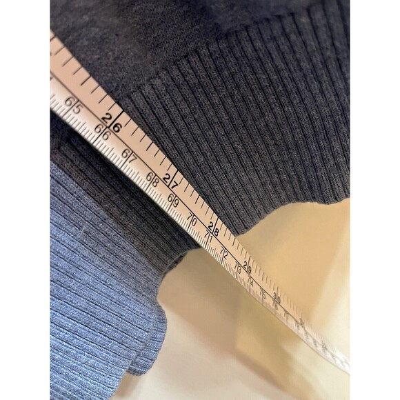 Banana Republic Men’s Long Sleeve Polo Sweater Knit Cotton Blue Size XL - Picture 5 of 6